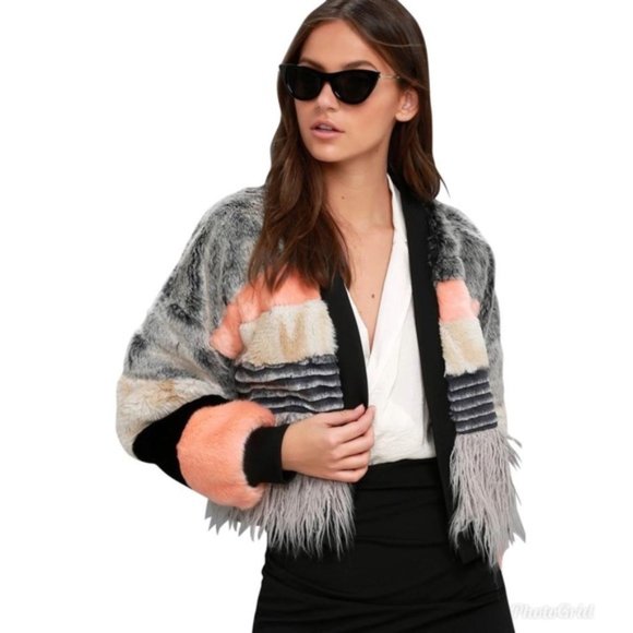 Young Fabulous & Broke Multicolor Jacket - Picture 5 of 6